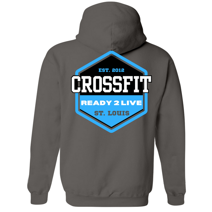 Unisex Medium Charcoal Style_Zip_Hoodie