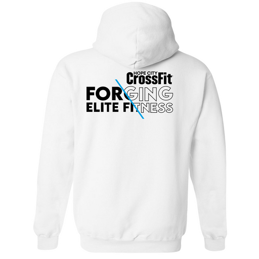 Mens Medium White Style_Hoodie