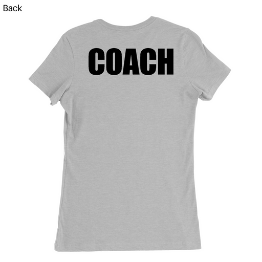 Womens Medium Solid Athletic Grey Style_T-Shirt