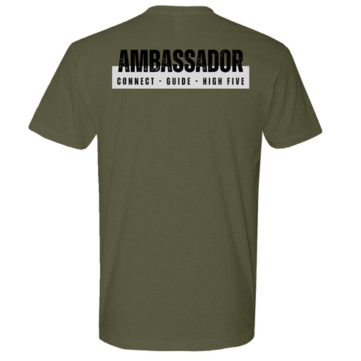 Mens Medium Military Green Style_T-Shirt