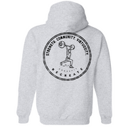 Mens Medium Grey Heather Style_Hoodie