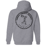 Mens Medium Gunmetal Heather Style_Hoodie