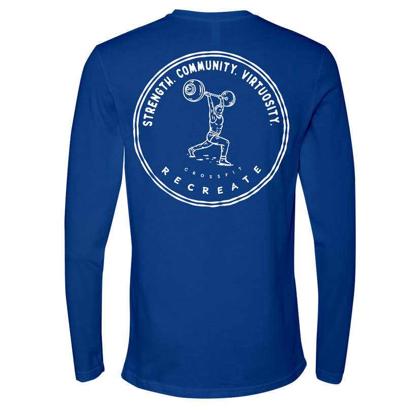 Mens Medium Royal Style_Long Sleeve