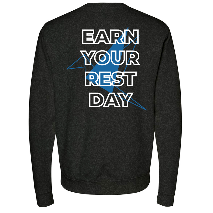 Mens Medium Charcoal Heather Style_Sweatshirt