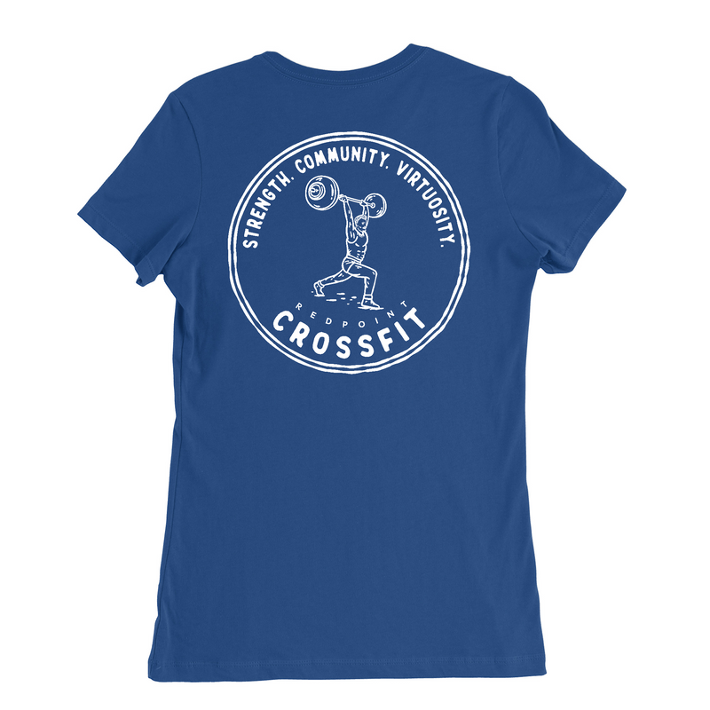 Womens Medium True Royal Style_T-Shirt