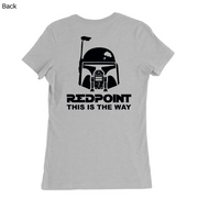 Womens Medium Solid Athletic Grey Style_T-Shirt