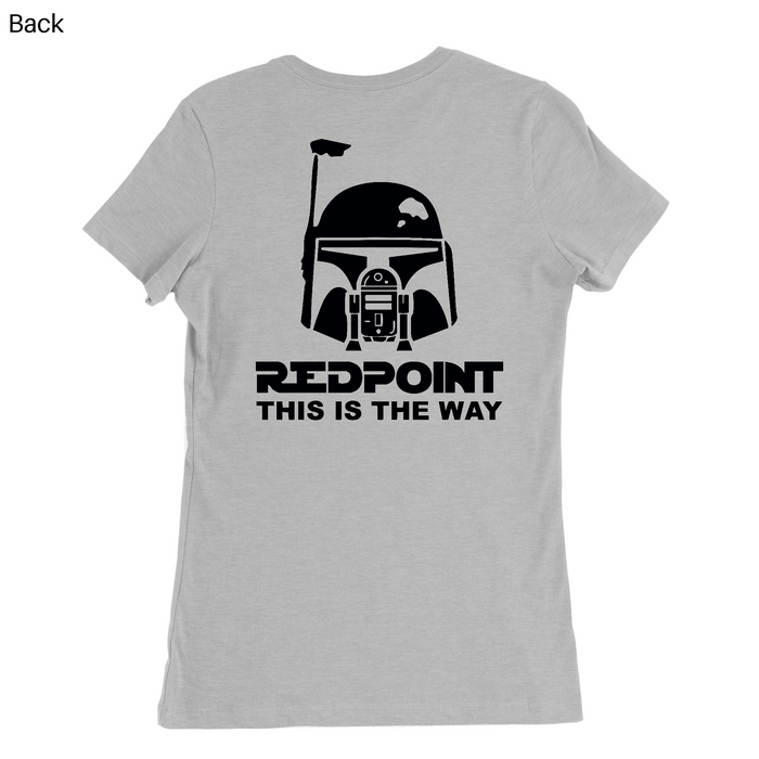 Womens Medium Solid Athletic Grey Style_T-Shirt