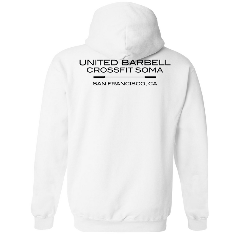 Mens Medium White Style_Hoodie