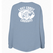 Womens Medium Misty Blue Style_Sweatshirt