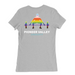 Womens Medium Solid Athletic Grey Style_T-Shirt