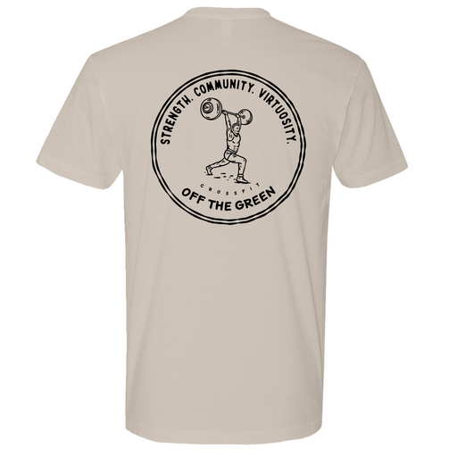 Mens Medium Sand Style_T-Shirt