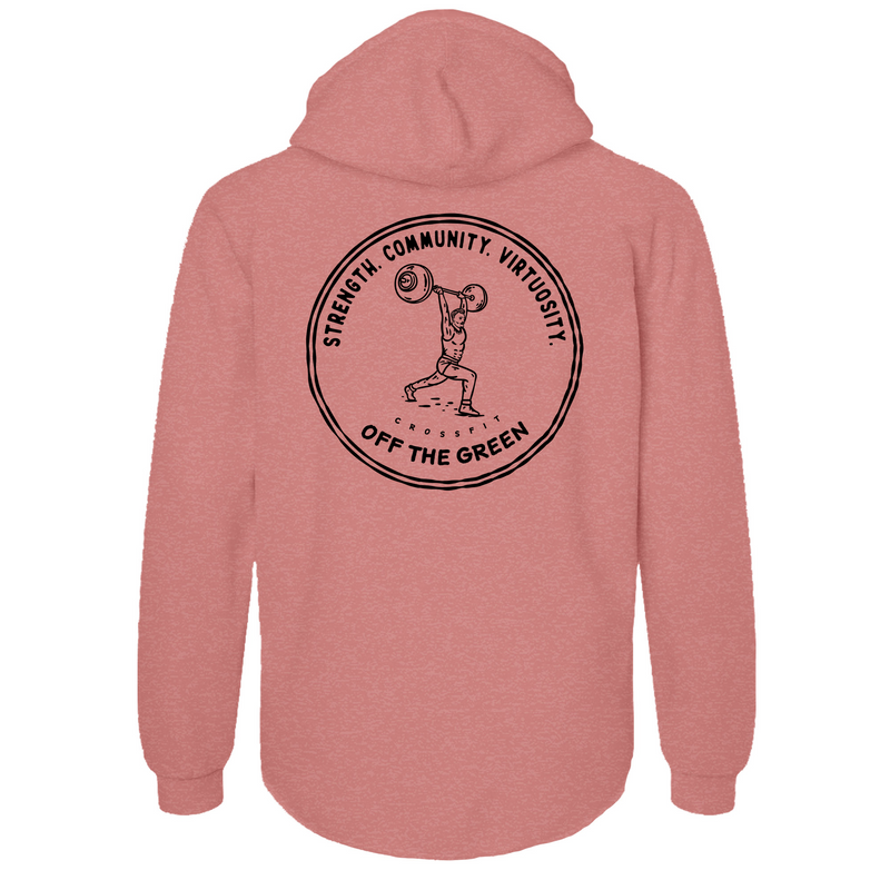 Womens Medium Dusty Rose Style_Hoodie