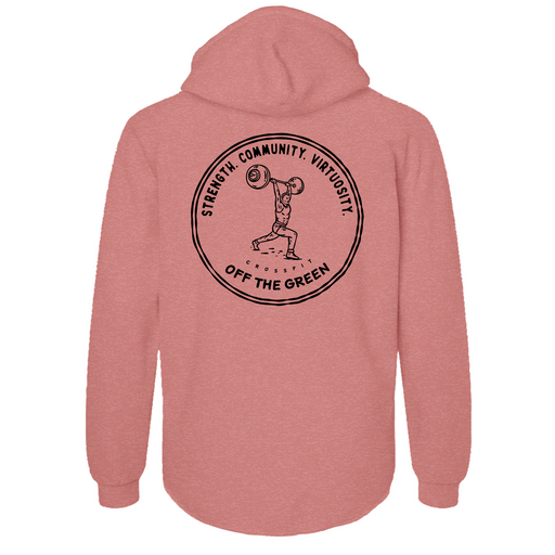 Womens Medium Dusty Rose Style_Hoodie