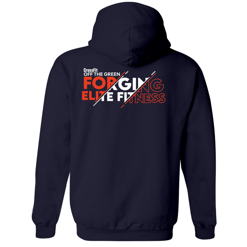 Mens Medium Classic Navy Style_Hoodie
