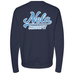 Mens Medium Classic Navy Heather Style_Sweatshirt