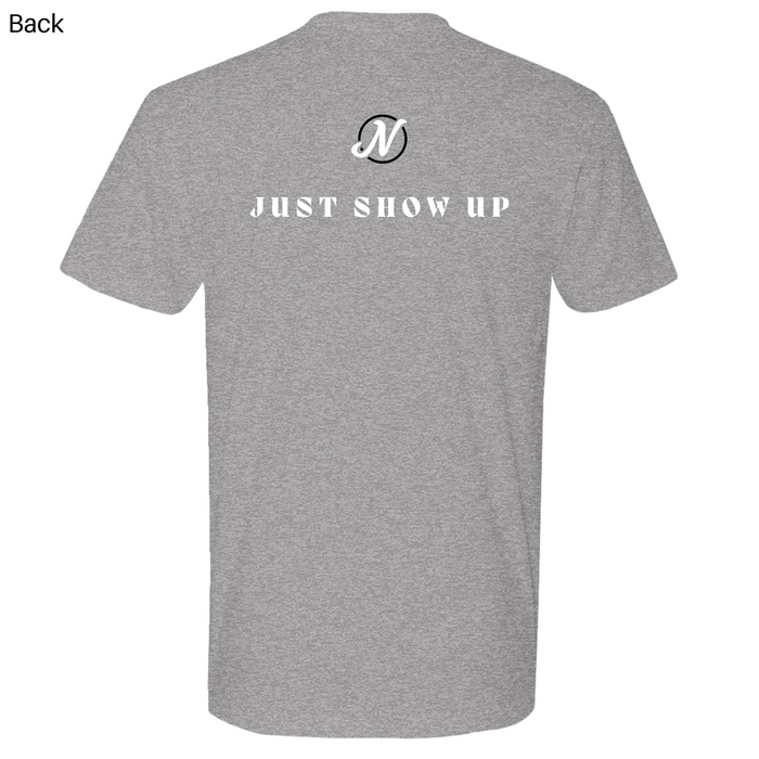 Mens Medium Dark Heather Gray Style_T-Shirt