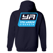 Unisex Medium Navy Style_Zip_Hoodie