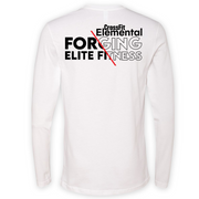 Mens Medium White Style_Long Sleeve