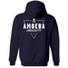 Mens Medium Classic Navy Style_Hoodie