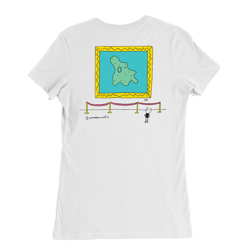 Womens Medium White Style_T-Shirt