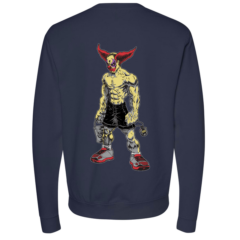 Mens Medium Classic Navy Heather Style_Sweatshirt