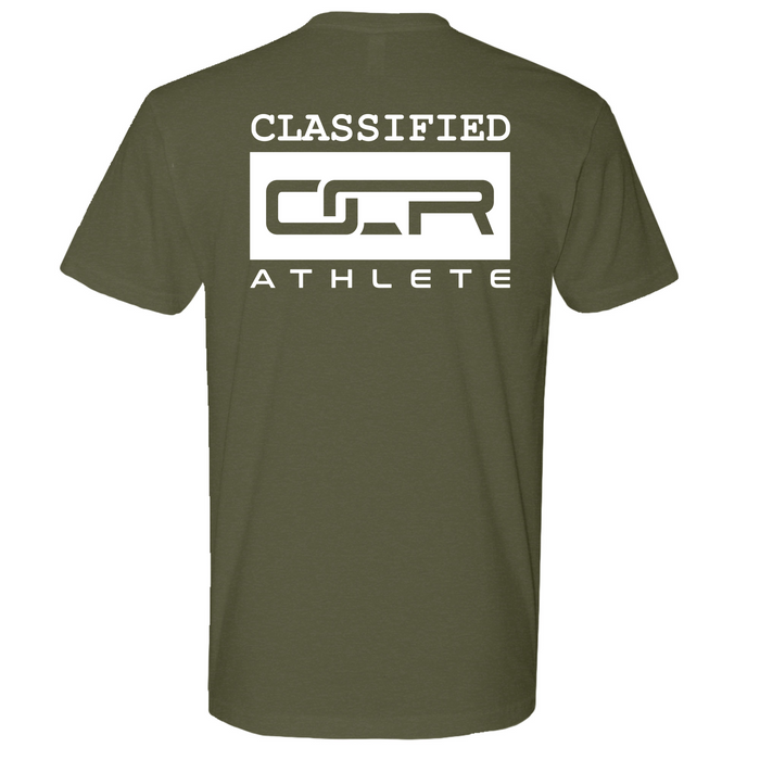 Mens Medium Military Green Style_T-Shirt