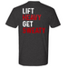 Mens Medium Heather Heavy Metal Style_T-Shirt