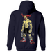 Mens Medium Classic Navy Style_Hoodie