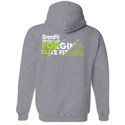 Mens Medium Gunmetal Heather Style_Hoodie