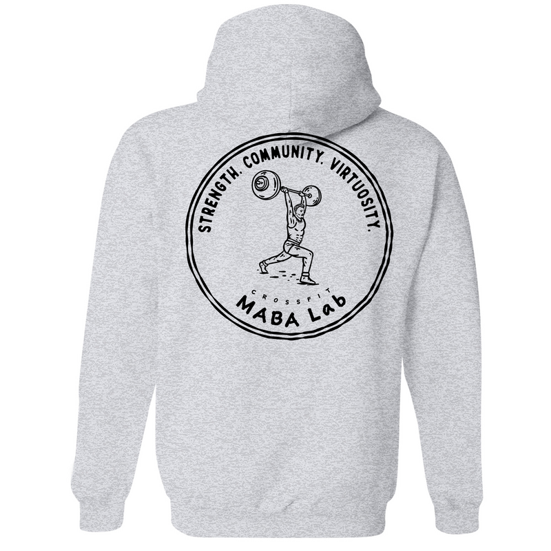 Unisex Medium Grey Heather Style_Zip_Hoodie