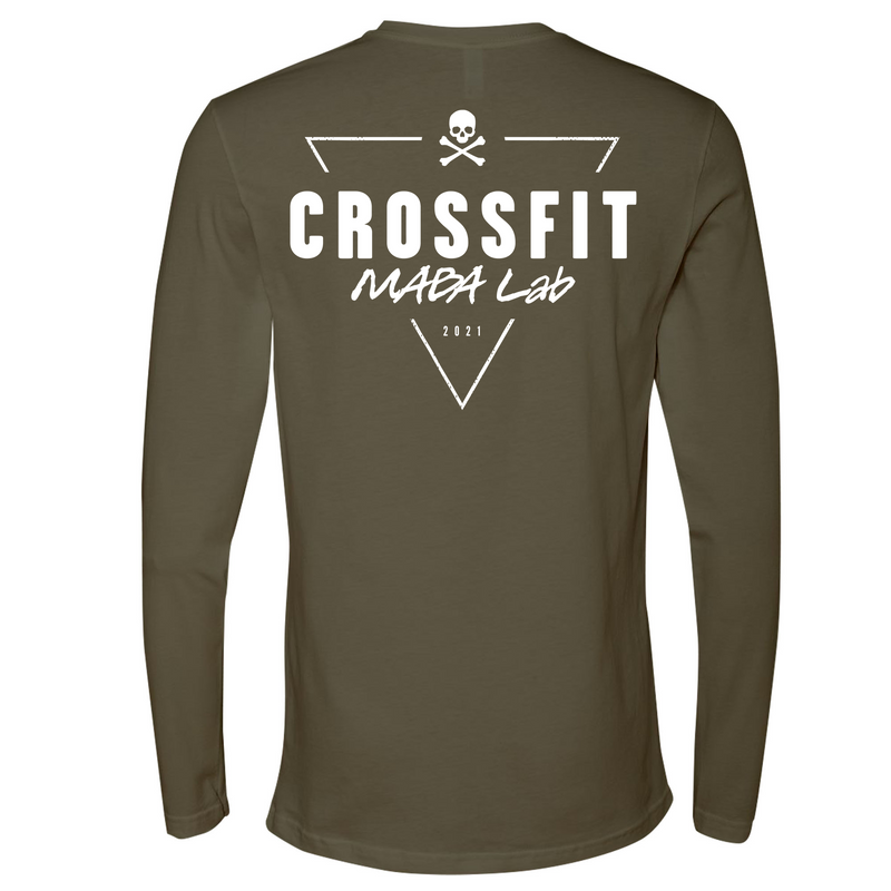 Mens Medium Military Green Style_Long Sleeve