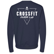 Mens Medium Classic Navy Heather Style_Sweatshirt