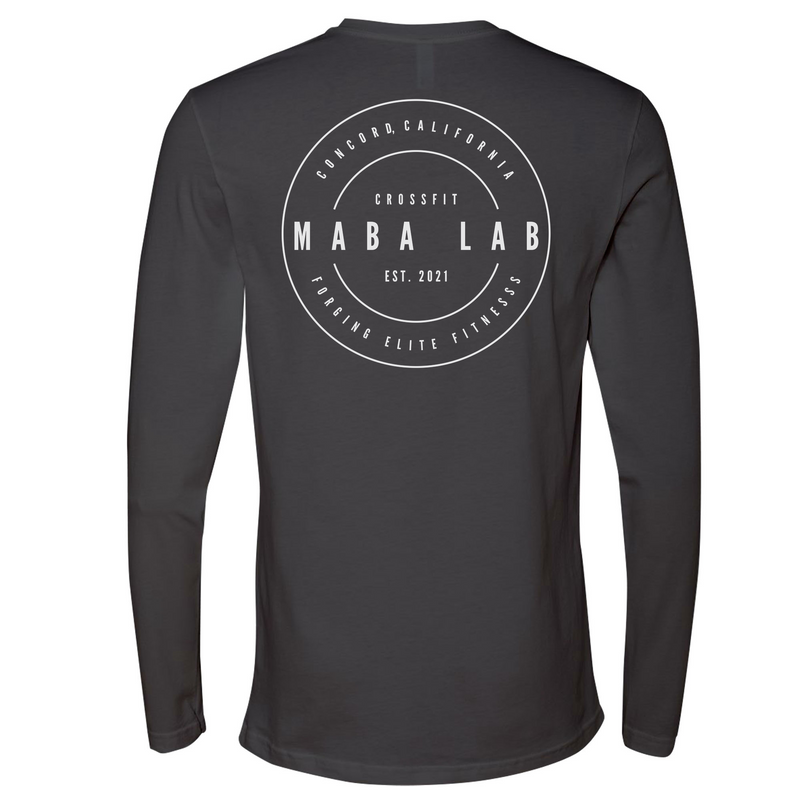 Mens Medium Heavy Metal Style_Long Sleeve