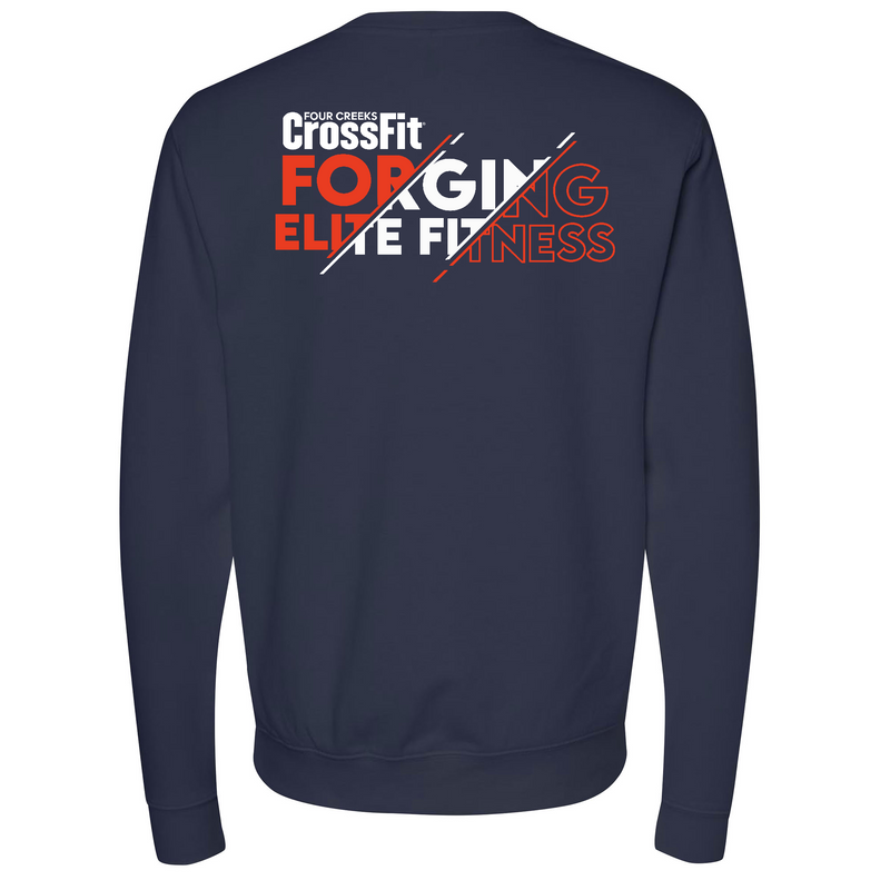 Mens Medium Classic Navy Heather Style_Sweatshirt