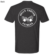 Mens Medium Heather Heavy Metal Style_T-Shirt