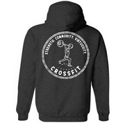 Mens Medium Charcoal Heather Style_Hoodie