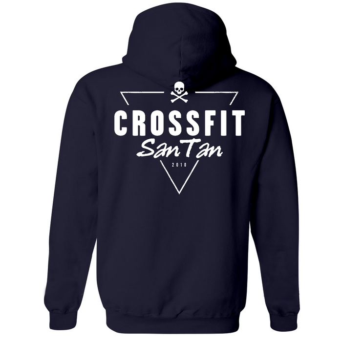 Unisex Medium Navy Style_Zip_Hoodie