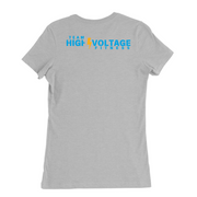 Womens Medium Solid Athletic Grey Style_T-Shirt