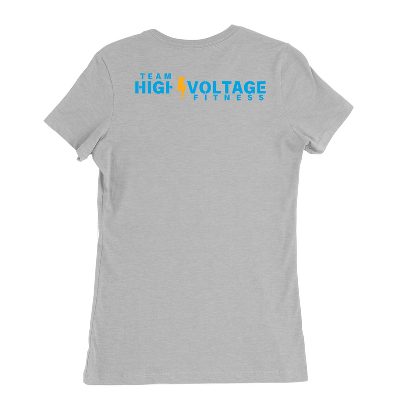 Womens Medium Solid Athletic Grey Style_T-Shirt