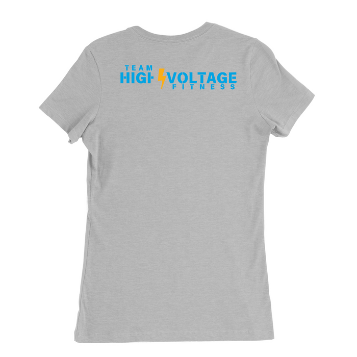 Womens Medium Solid Athletic Grey Style_T-Shirt