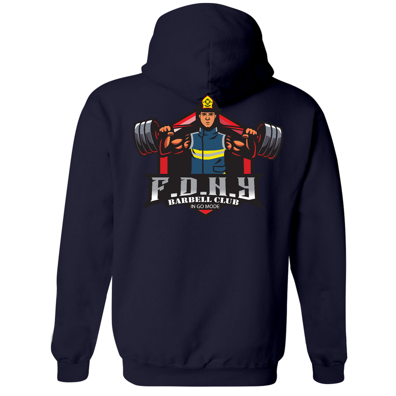 Unisex Medium Navy Style_Zip_Hoodie