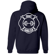 Unisex Medium Navy Style_Zip_Hoodie