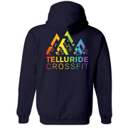 Unisex Medium Navy Style_Zip_Hoodie