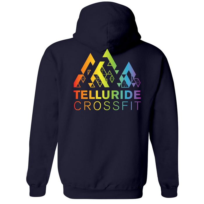 Unisex Medium Navy Style_Zip_Hoodie