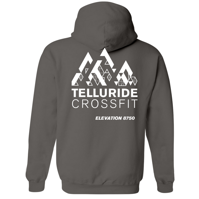 Unisex Medium Charcoal Style_Zip_Hoodie