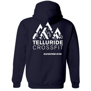 Unisex Medium Navy Style_Zip_Hoodie