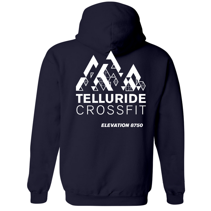 Unisex Medium Navy Style_Zip_Hoodie