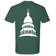 Mens Medium Heather Forest Green Style_T-Shirt