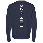 Mens Medium Classic Navy Heather Style_Sweatshirt