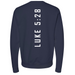 Mens Medium Classic Navy Heather Style_Sweatshirt